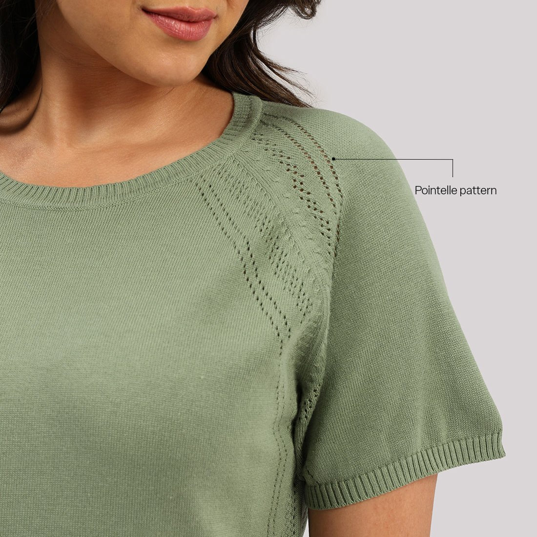 The Move All Day Pointelle Top - BlissClub