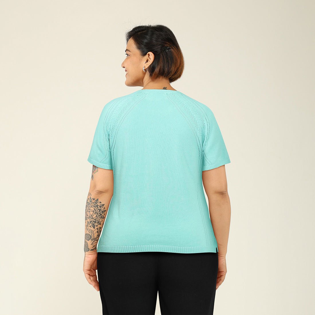 The Move All Day Pointelle Top - BlissClub
