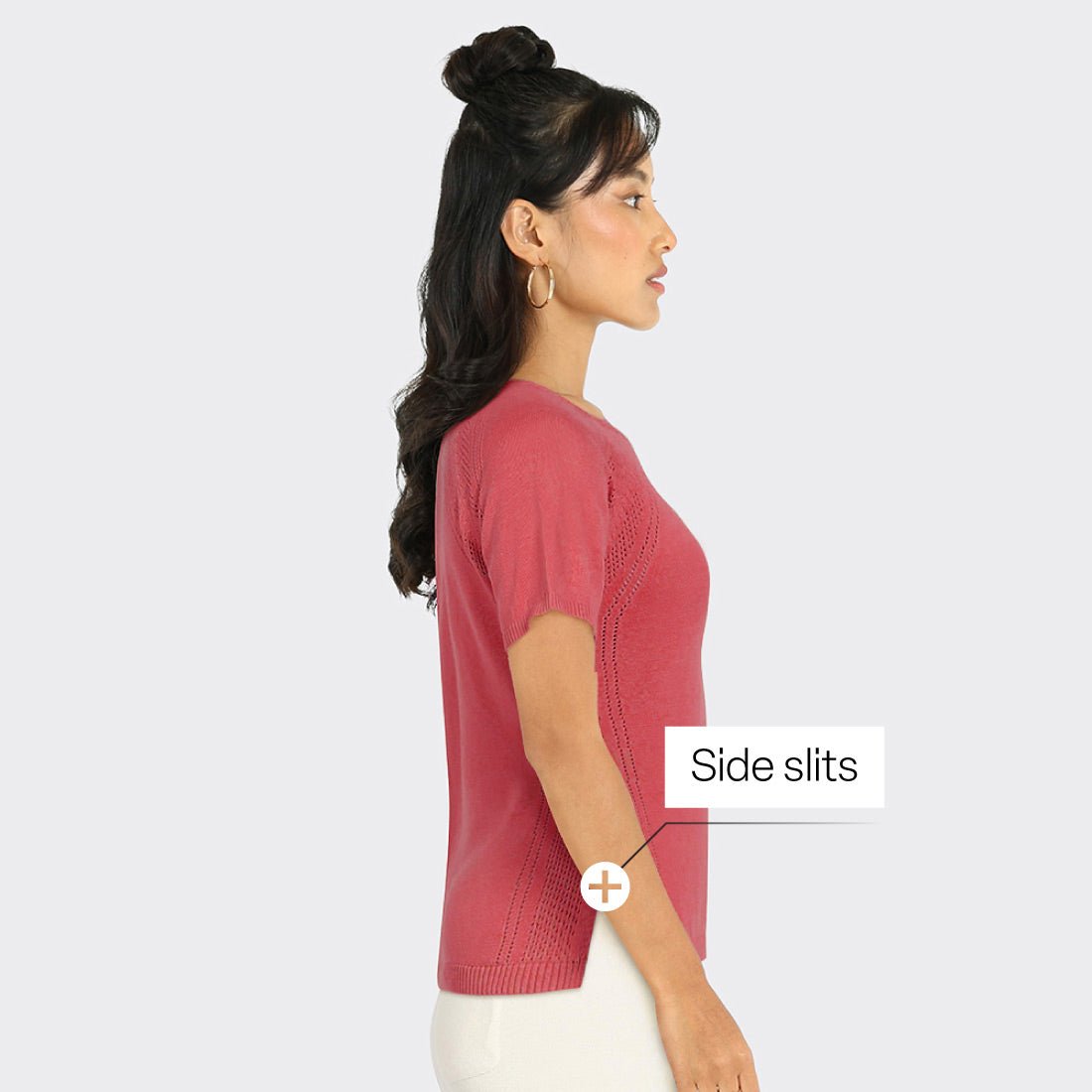 The Move All Day Pointelle Top - BlissClub