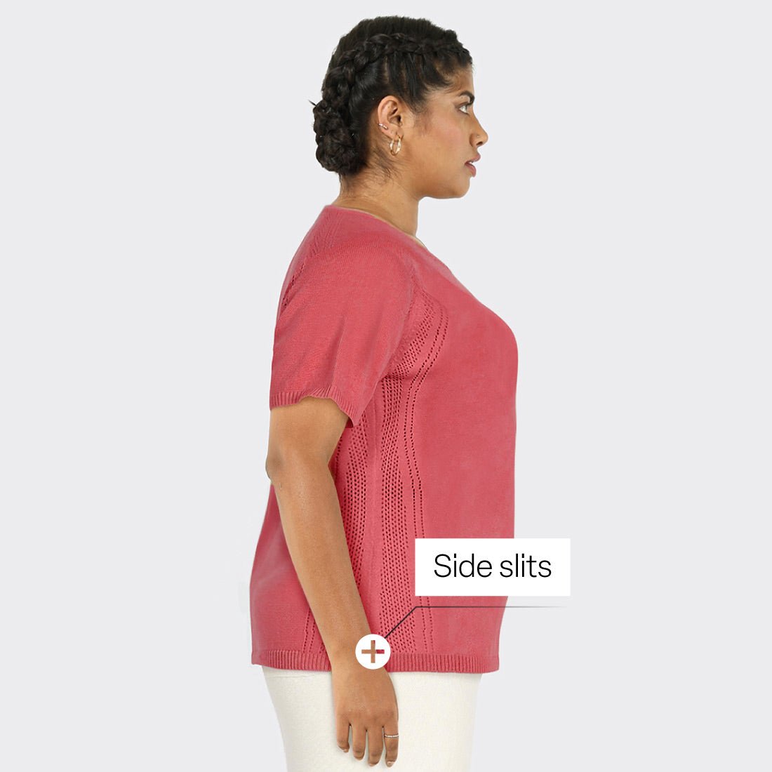 The Move All Day Pointelle Top - BlissClub