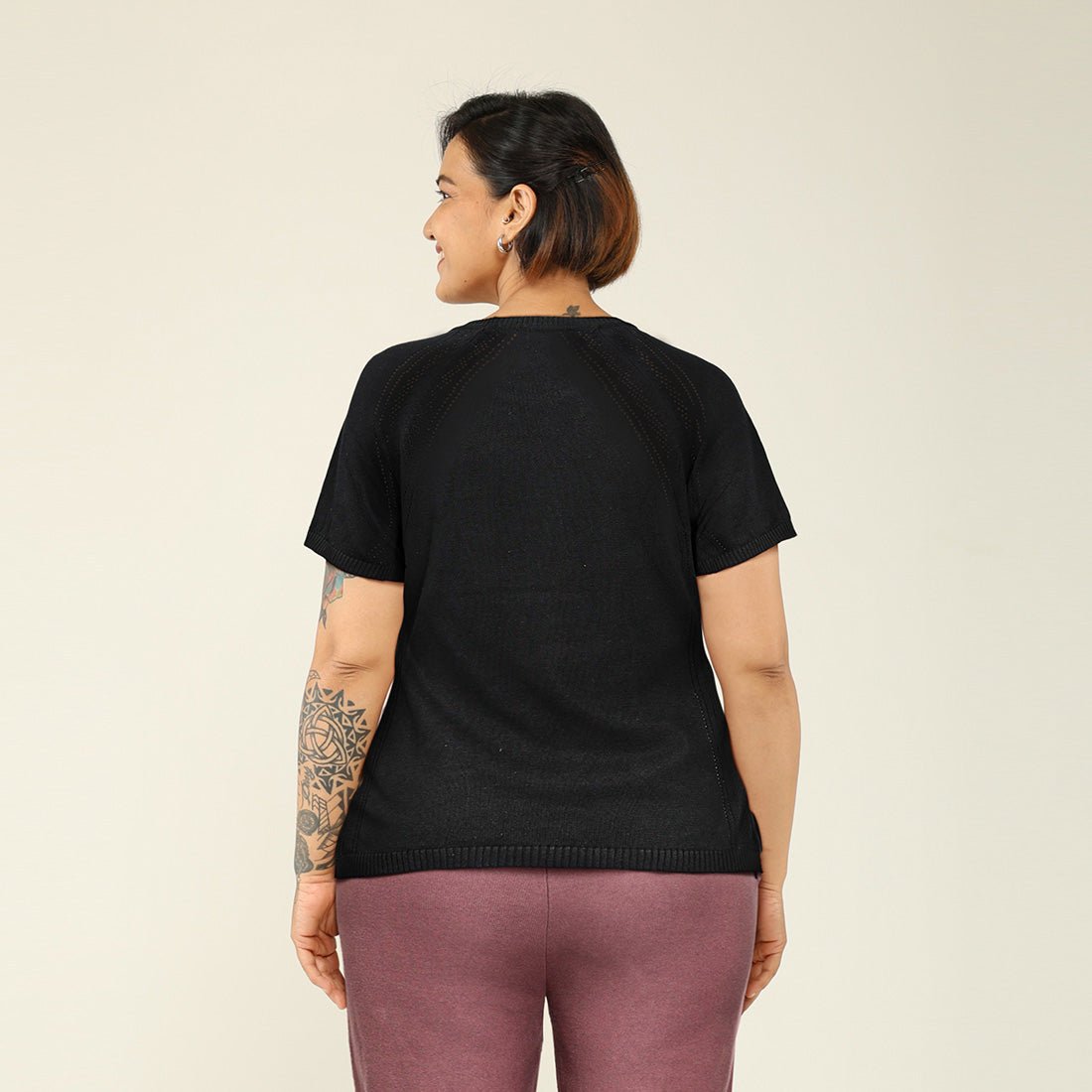 The Move All Day Pointelle Top - BlissClub