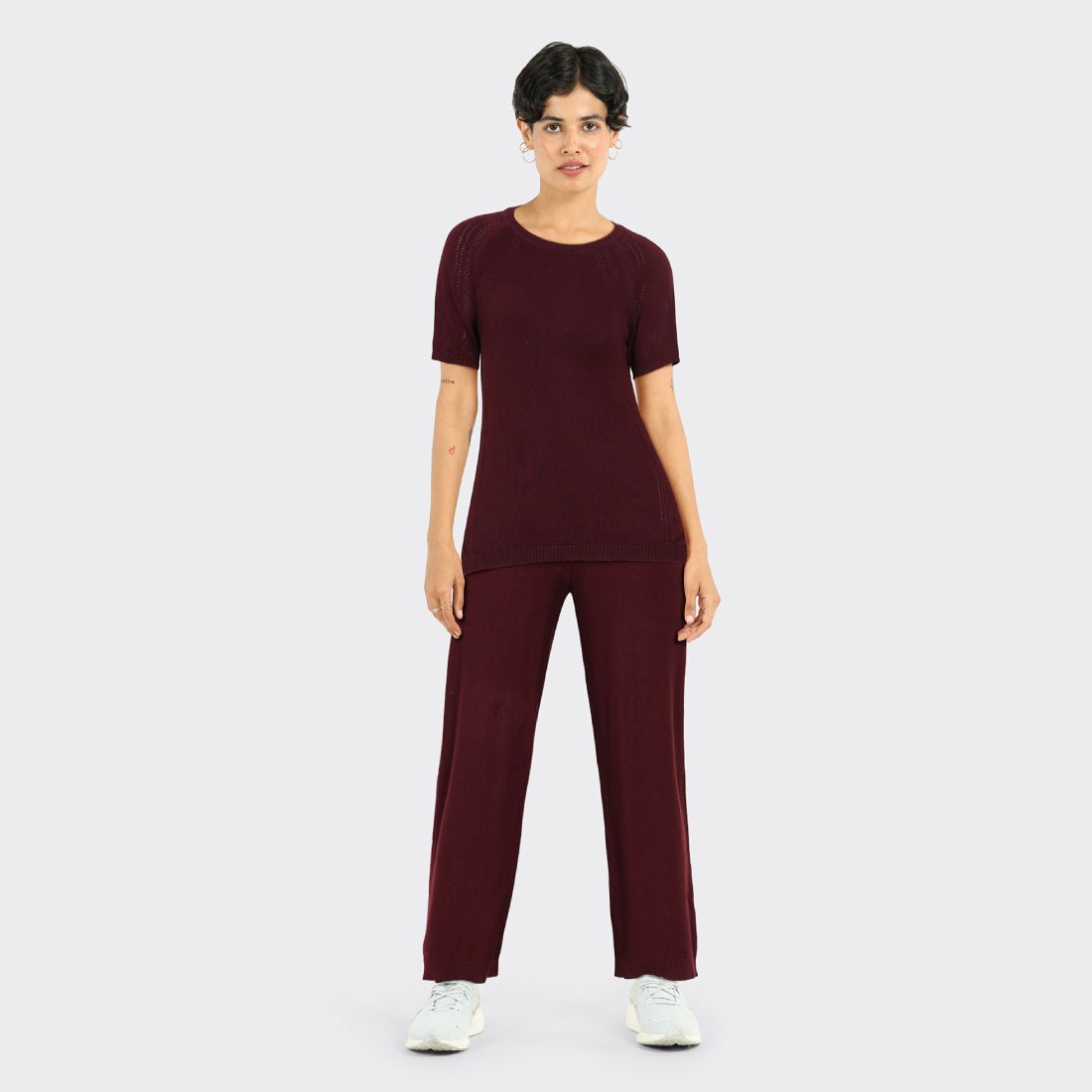 The Move All Day Pointelle Top - BlissClub