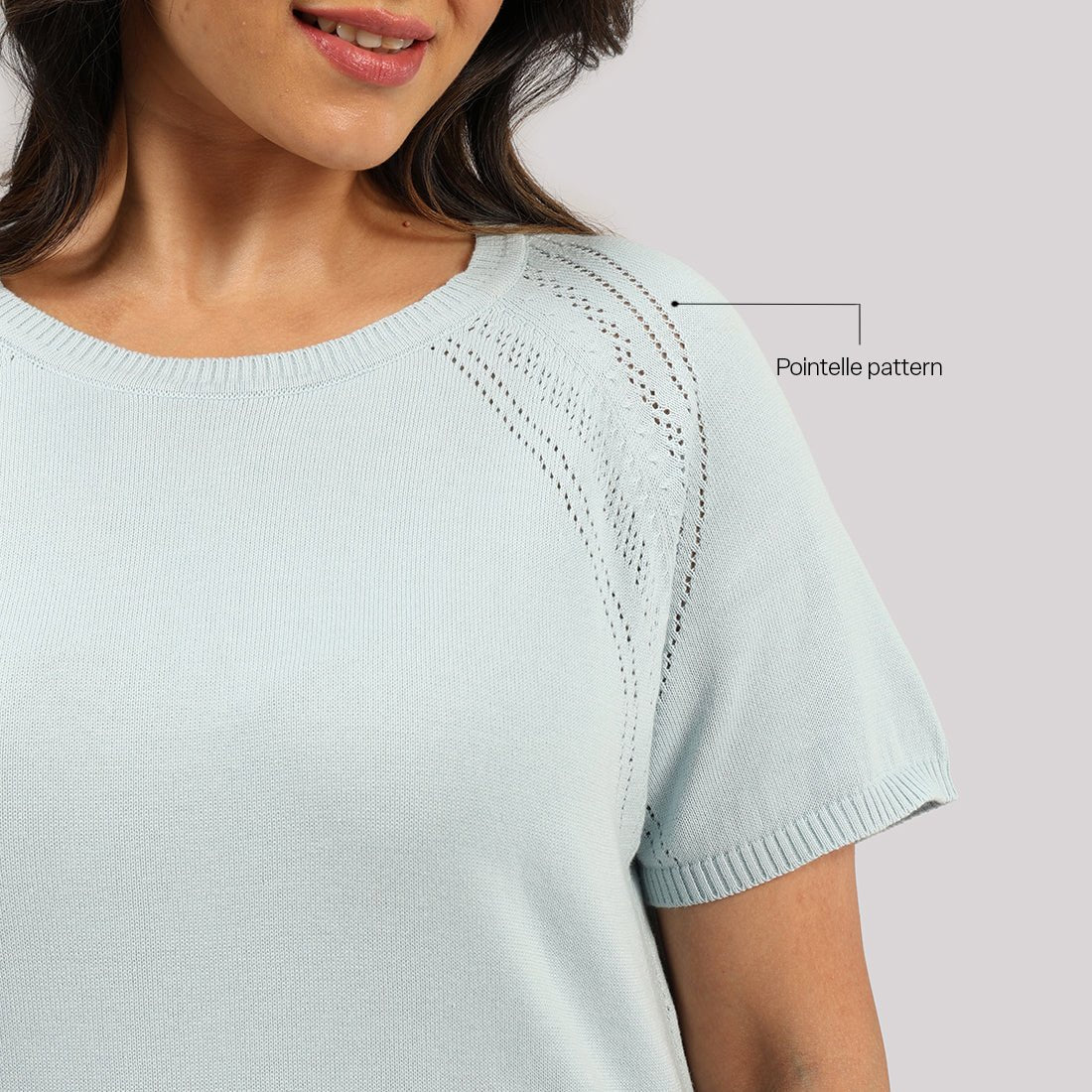 The Move All Day Pointelle Top - BlissClub