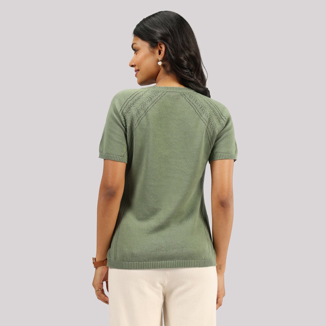 The Move All Day Pointelle Top - BlissClub