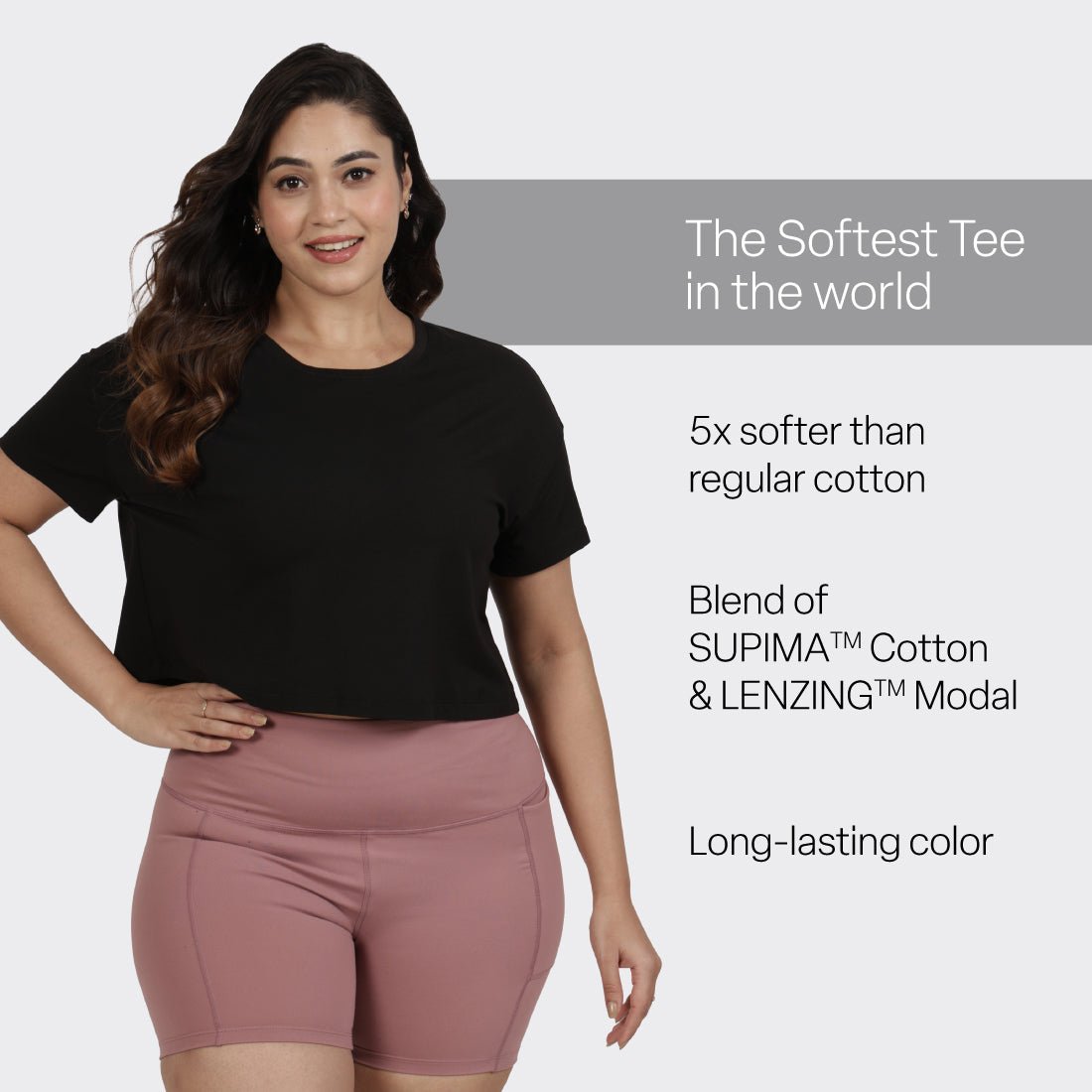 The Softest Tee - Boxy Crop - BlissClub