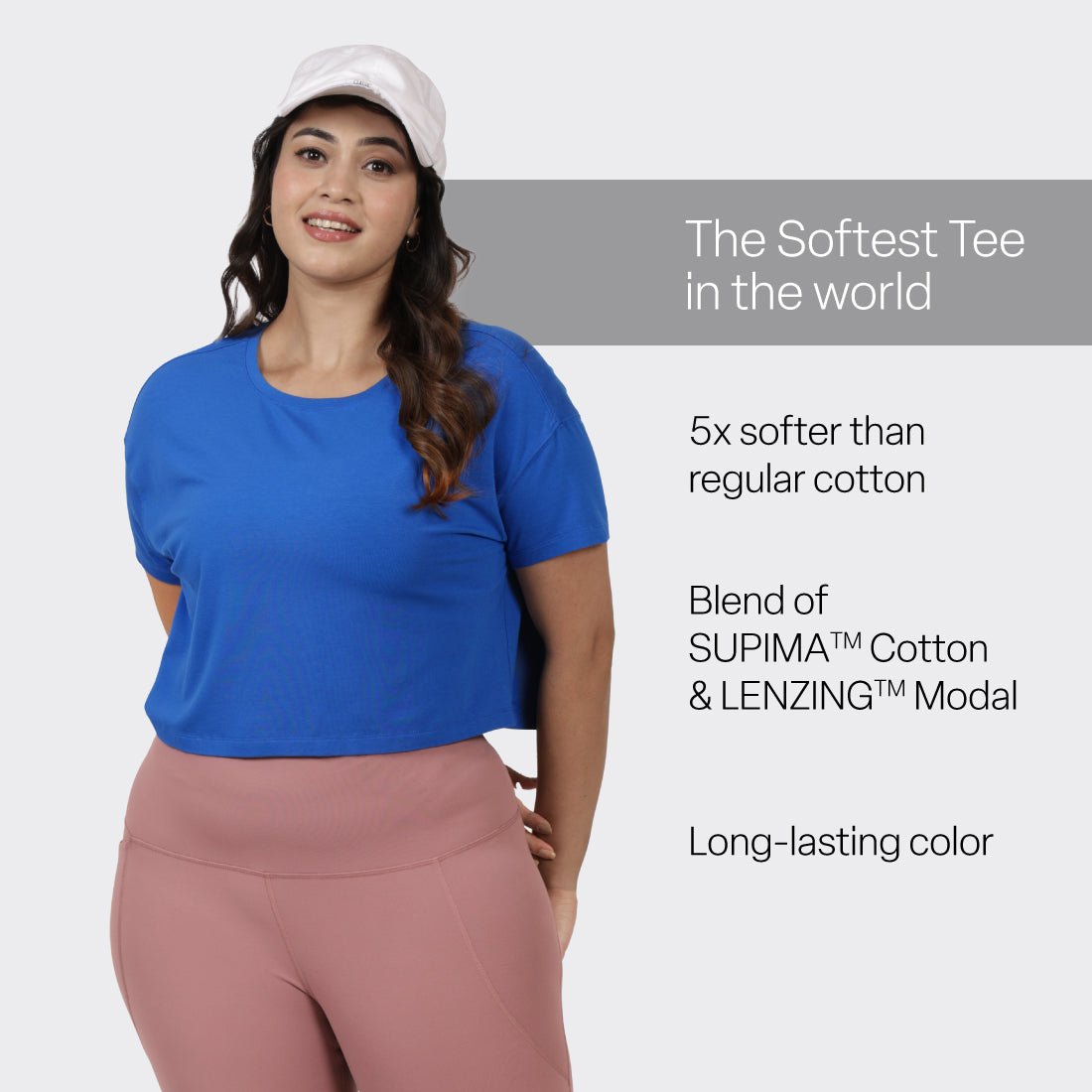 The Softest Tee - Boxy Crop - BlissClub