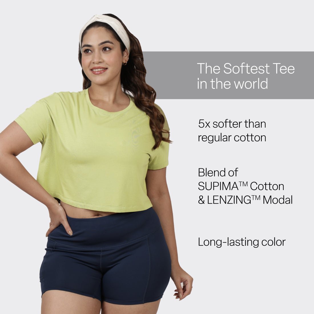 The Softest Tee - Boxy Crop - BlissClub