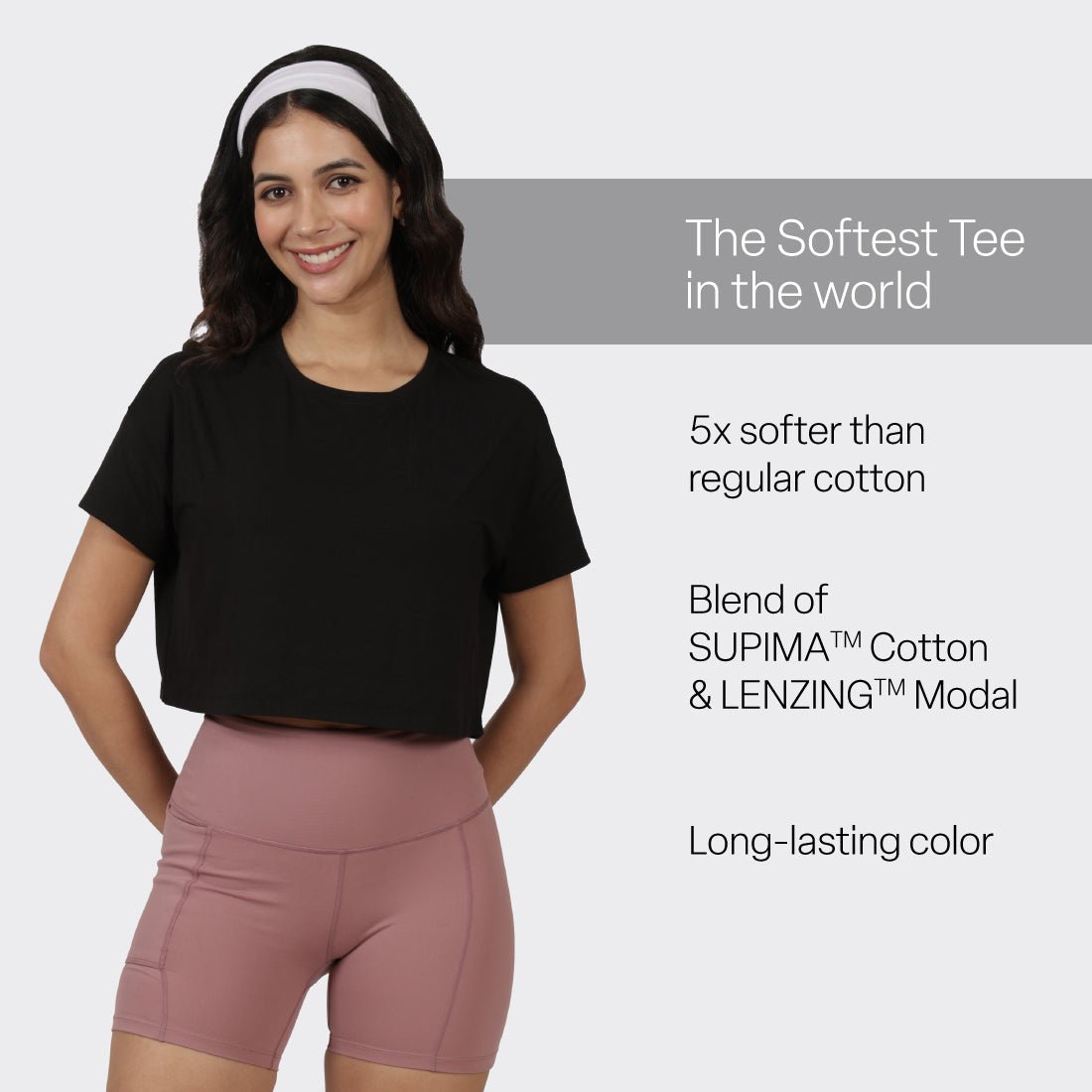 The Softest Tee - Boxy Crop - BlissClub