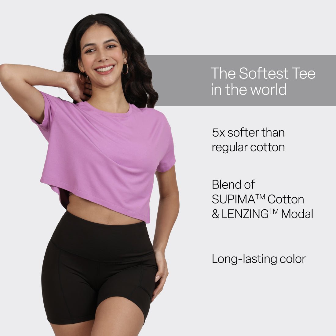The Softest Tee - Boxy Crop - BlissClub