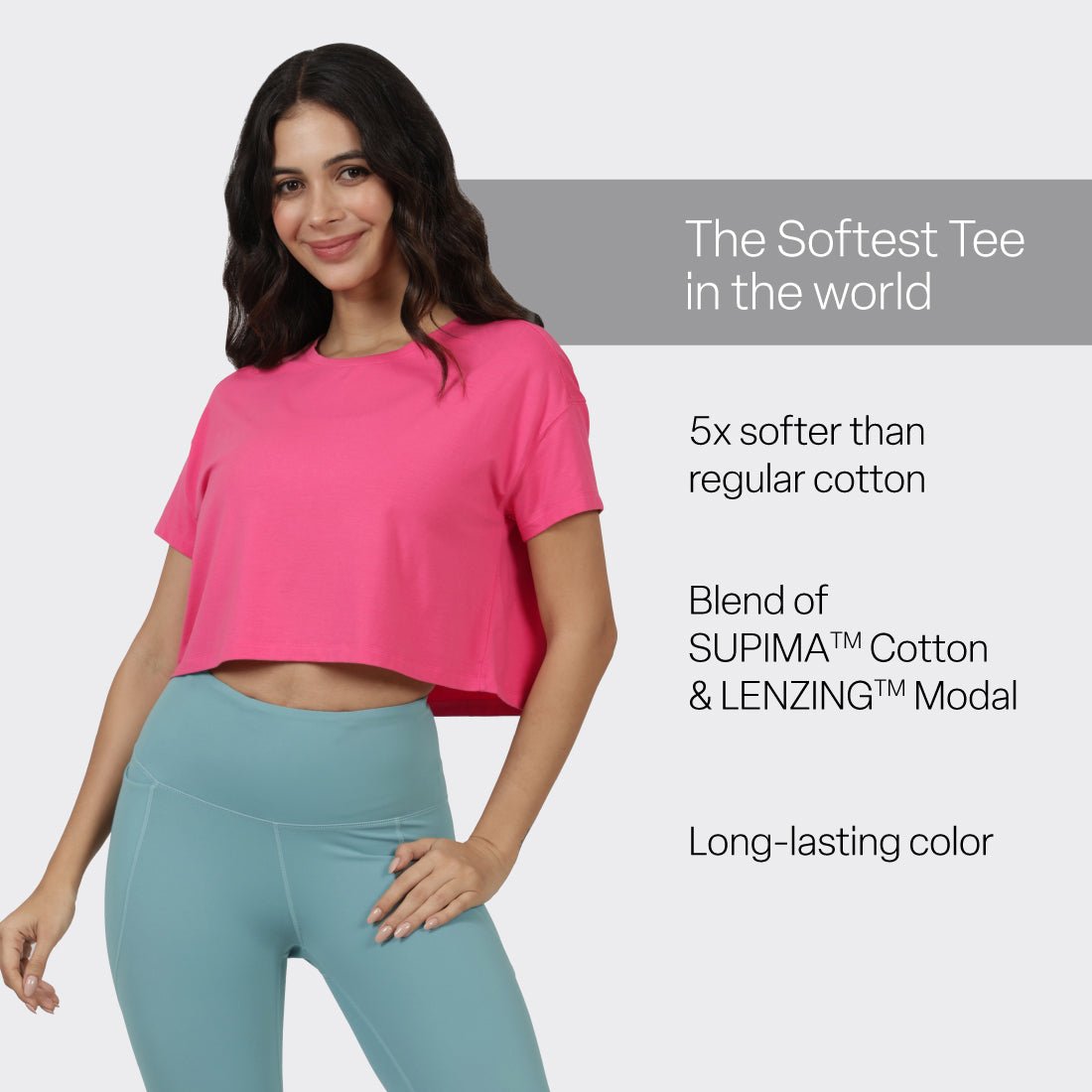 The Softest Tee - Boxy Crop - BlissClub