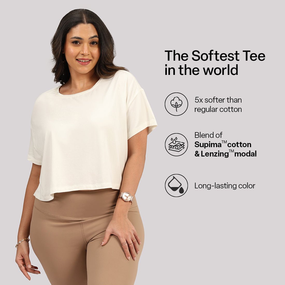 The Softest Tee - Boxy Crop - BlissClub