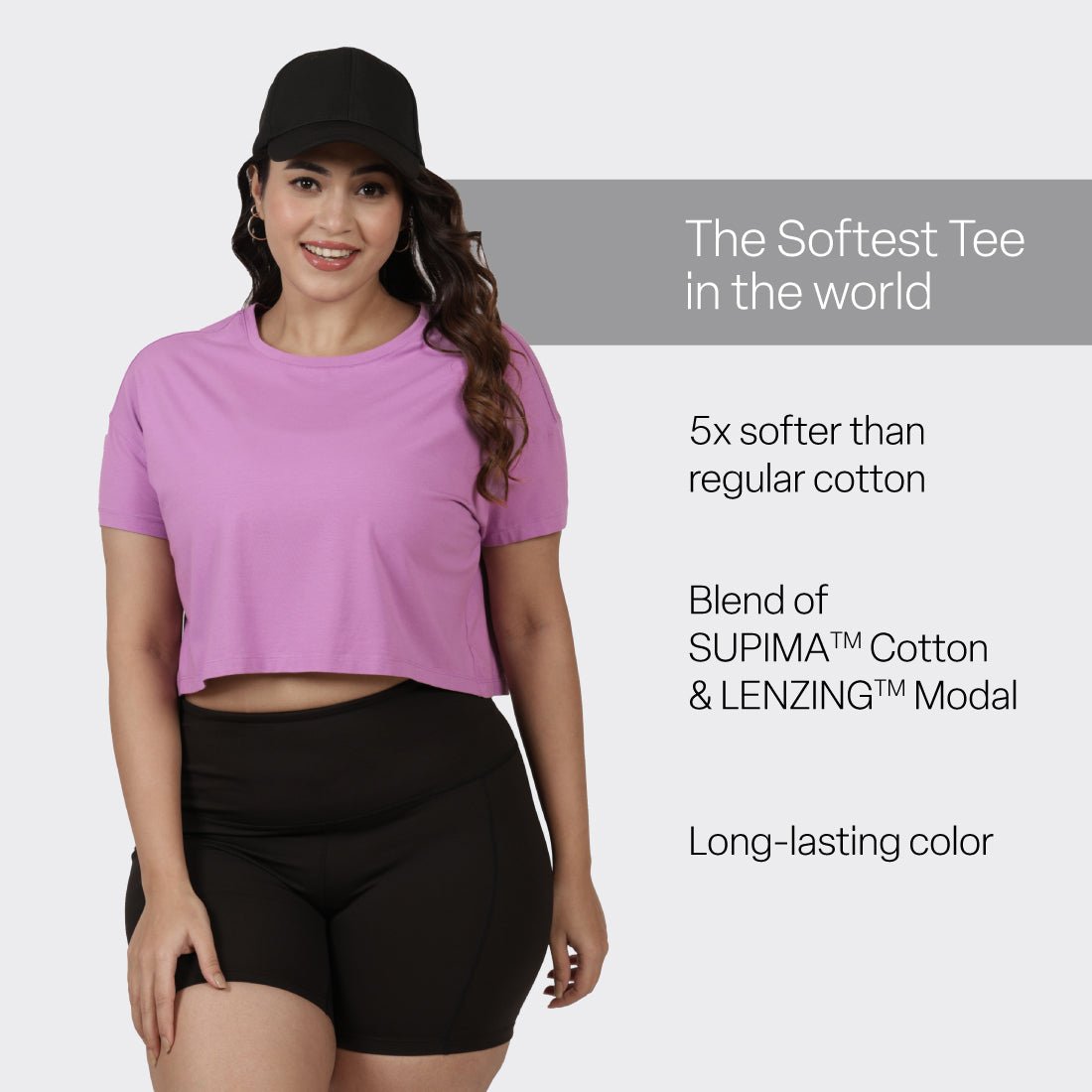 The Softest Tee - Boxy Crop - BlissClub