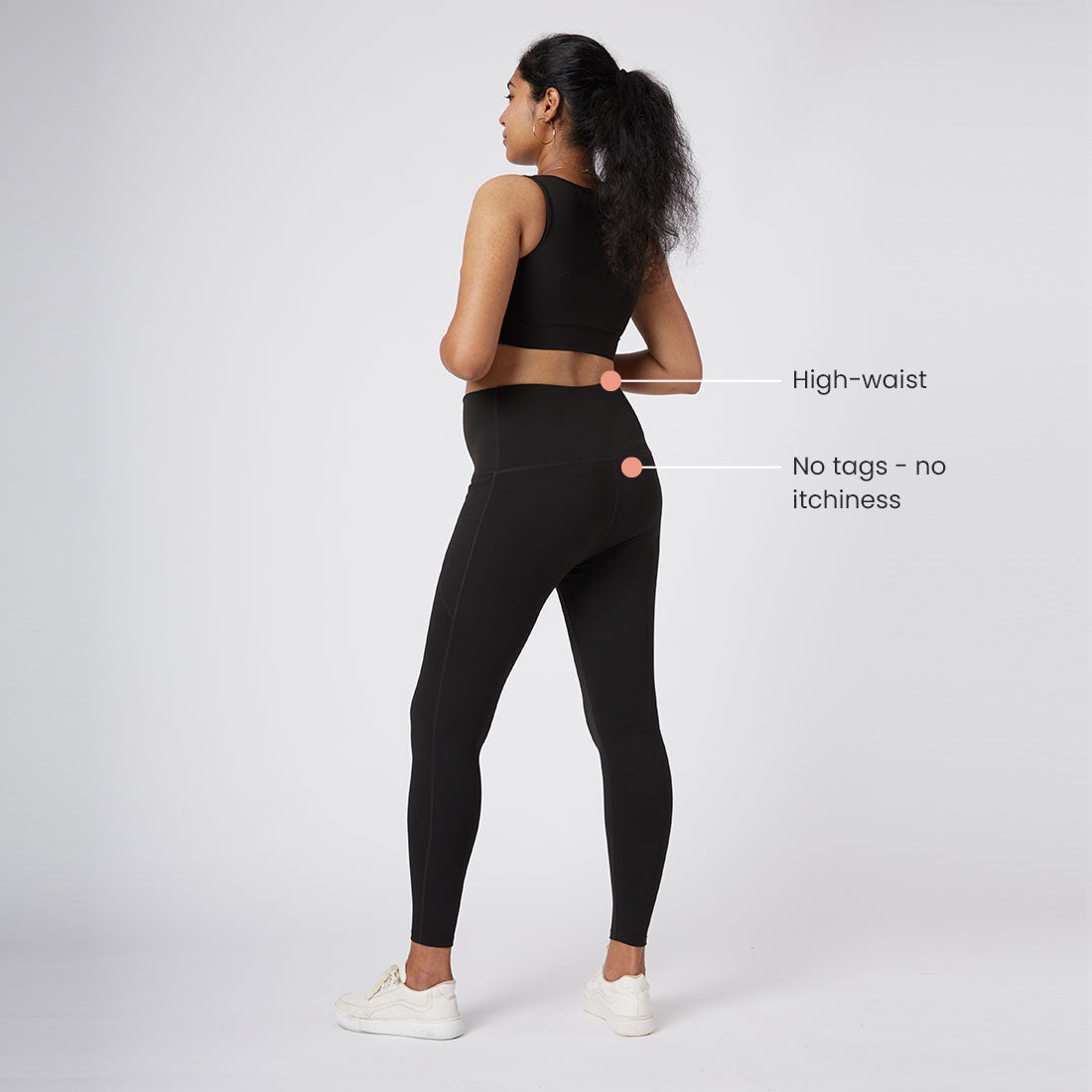 Iseasoo Women's Capri Maternity Leggings Over The Belly Pregnancy Yoga Pants  Active Wear Buttery Soft Workout Leggings S : Buy Online at Best Price in  KSA - Souq is now : Fashion