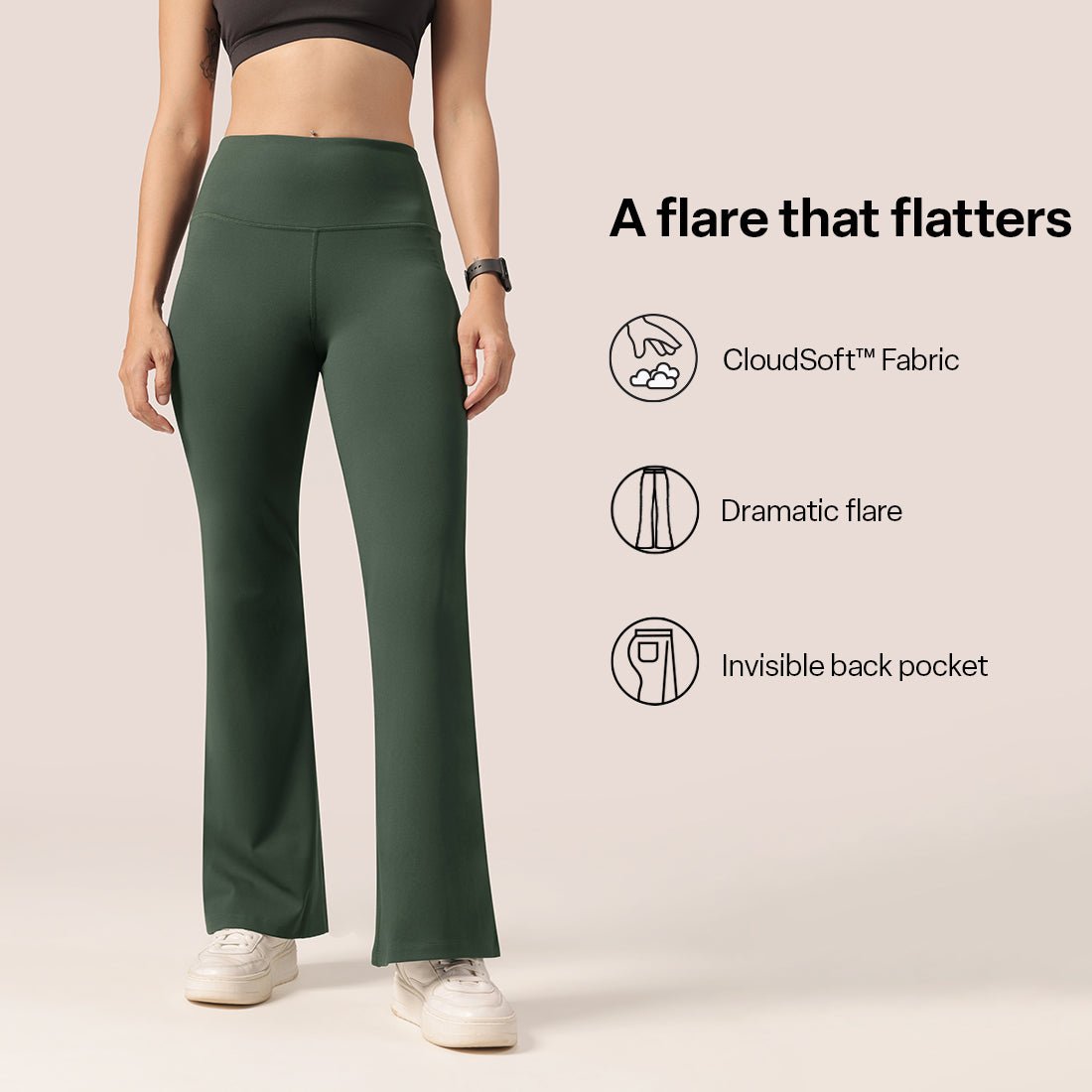 Ultimate Flare Pants - Lite Tall - BlissClub