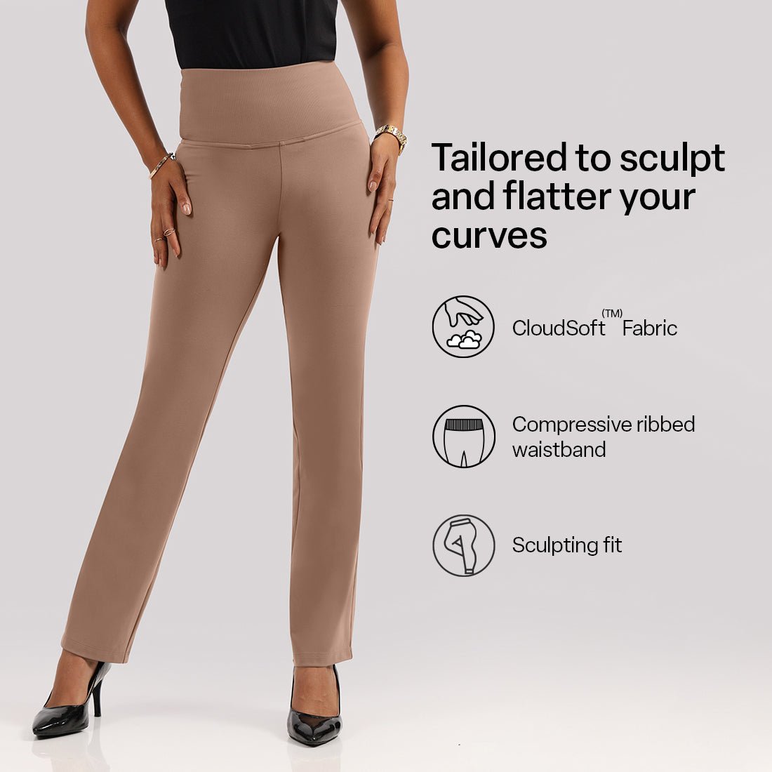 Ultimate Sculpt Straight Pants - BlissClub
