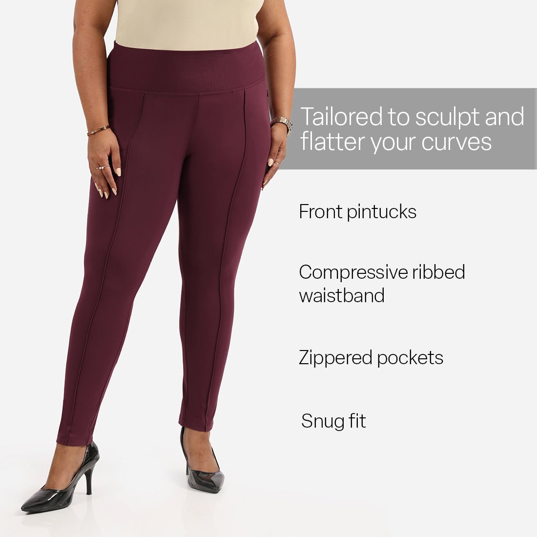 Ultimate Sculpt Trouser Leggings - BlissClub