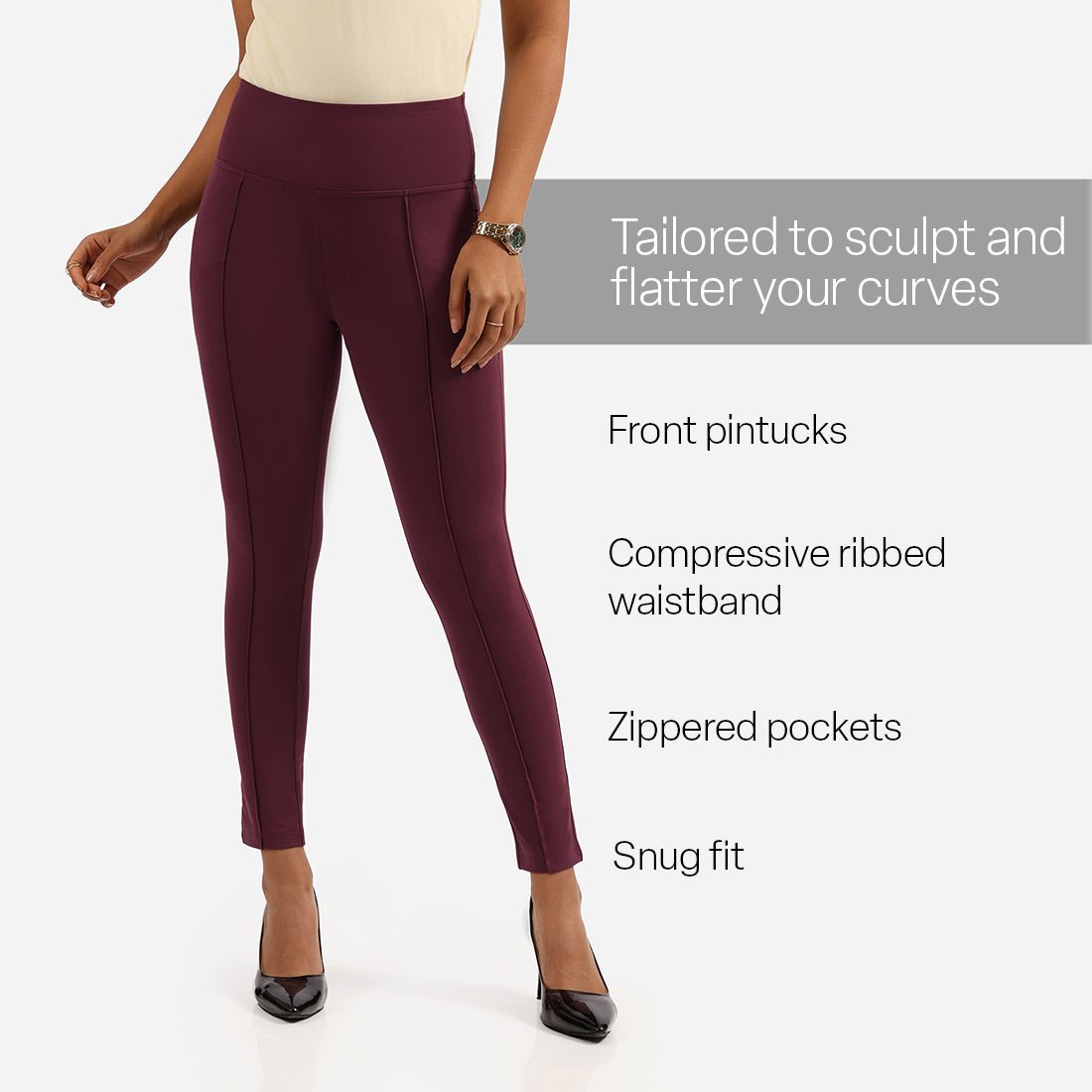 Ultimate Sculpt Trouser Leggings - BlissClub
