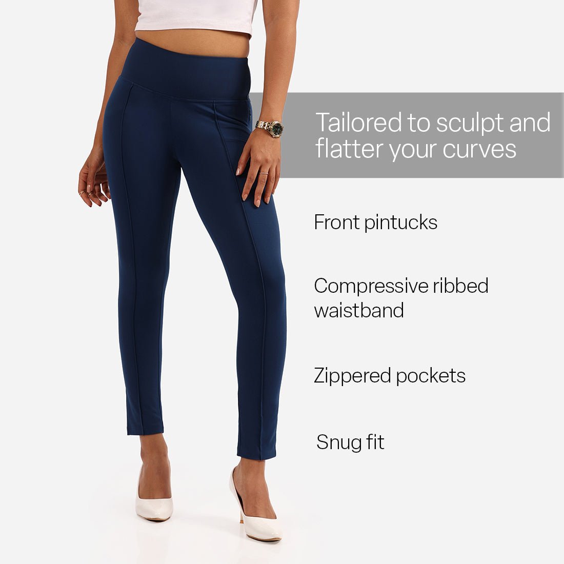 Ultimate Sculpt Trouser Leggings - BlissClub
