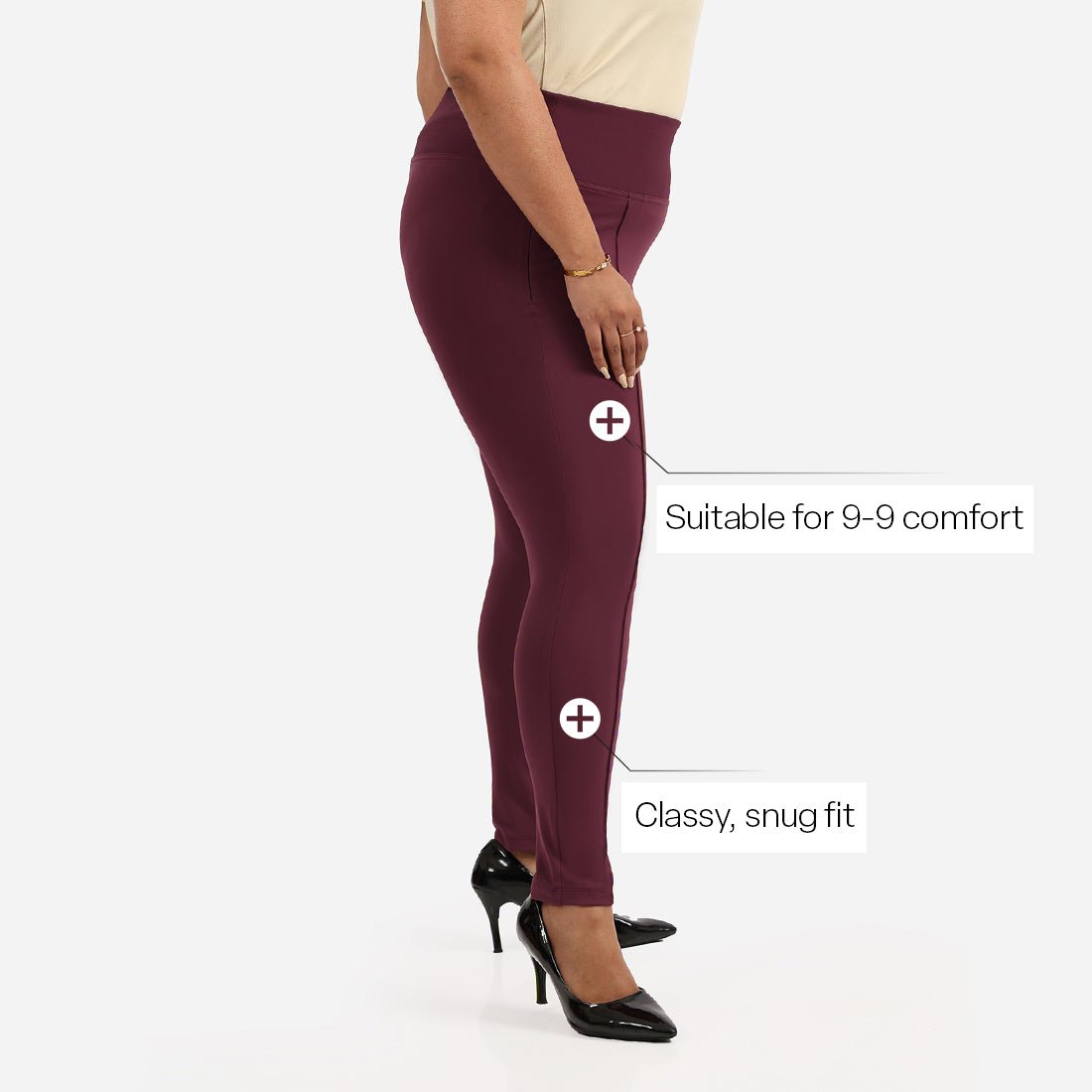 Ultimate Sculpt Trouser Leggings - BlissClub