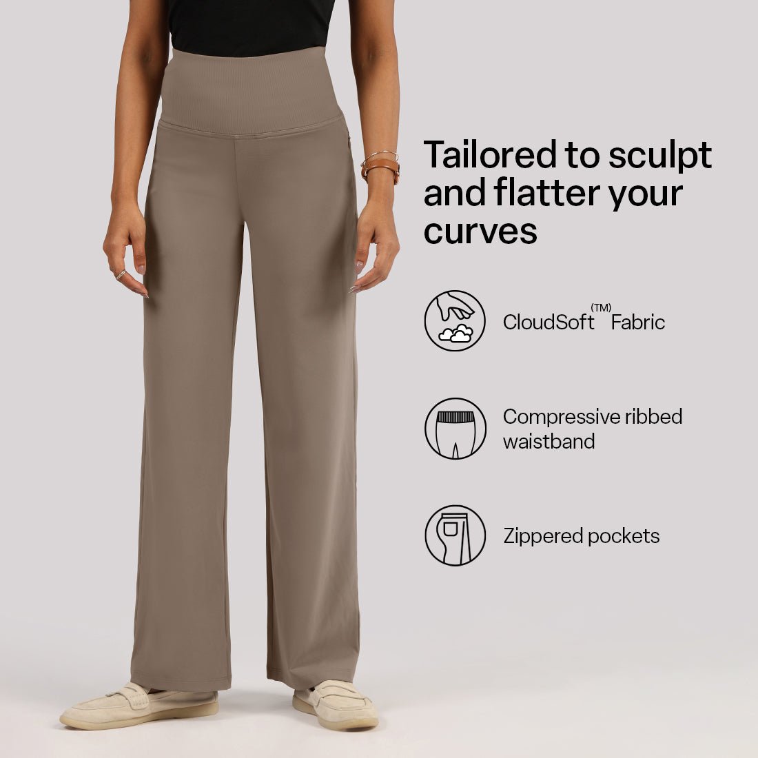 Ultimate Sculpt Wide-Legged Pants - BlissClub