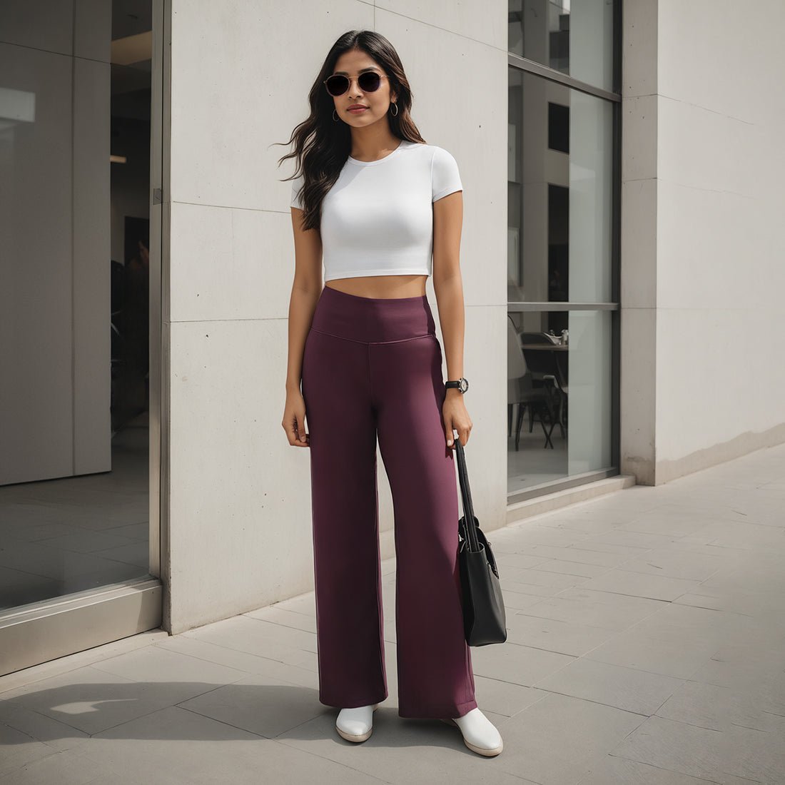 Ultimate Sculpt Wide-Legged Pants - BlissClub