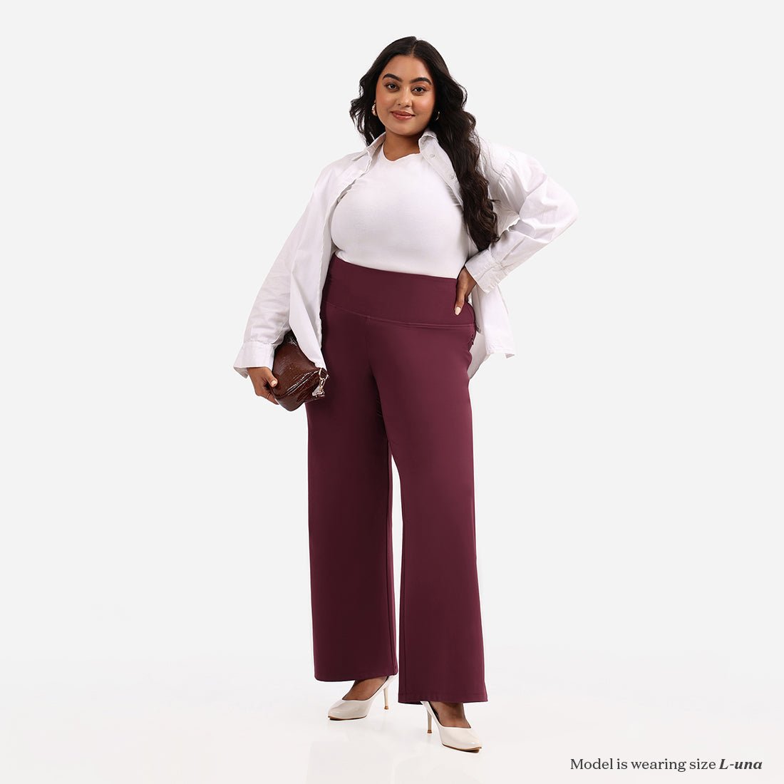 Ultimate Sculpt Wide-Legged Pants - BlissClub