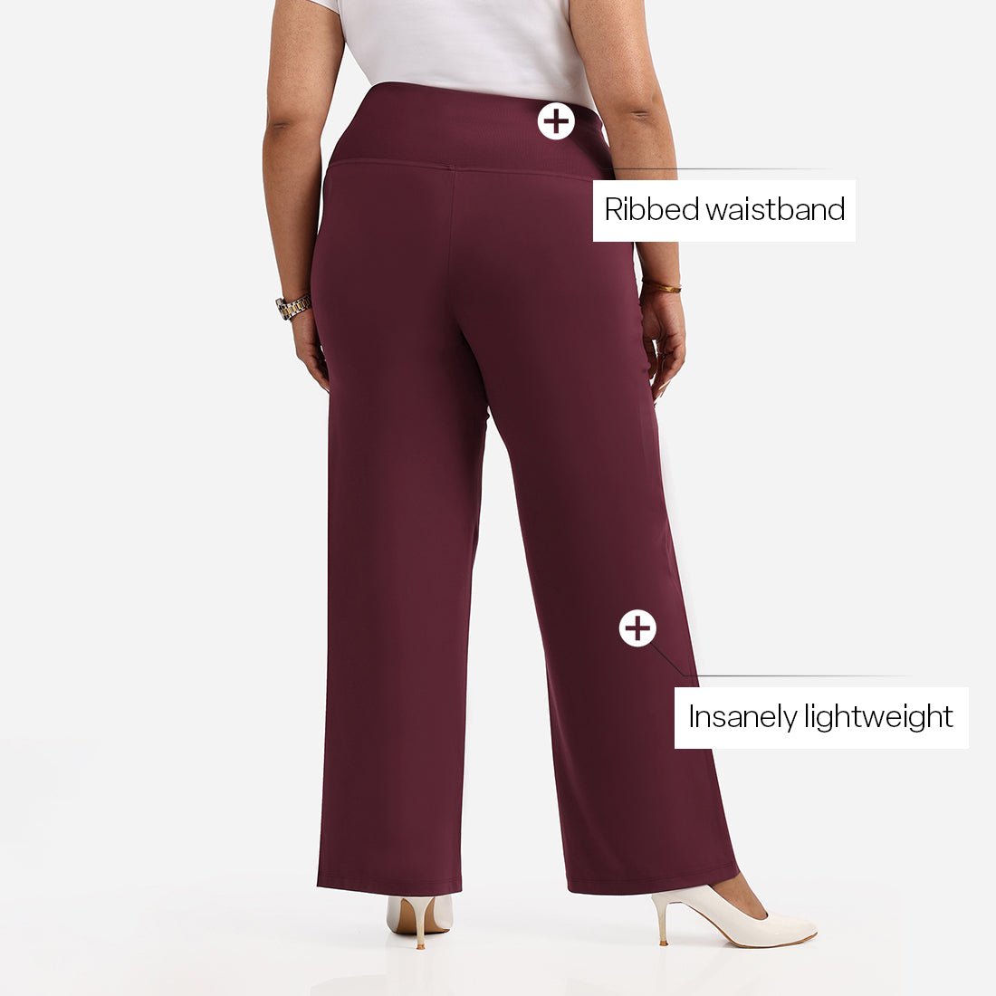 Ultimate Sculpt Wide-Legged Pants - BlissClub