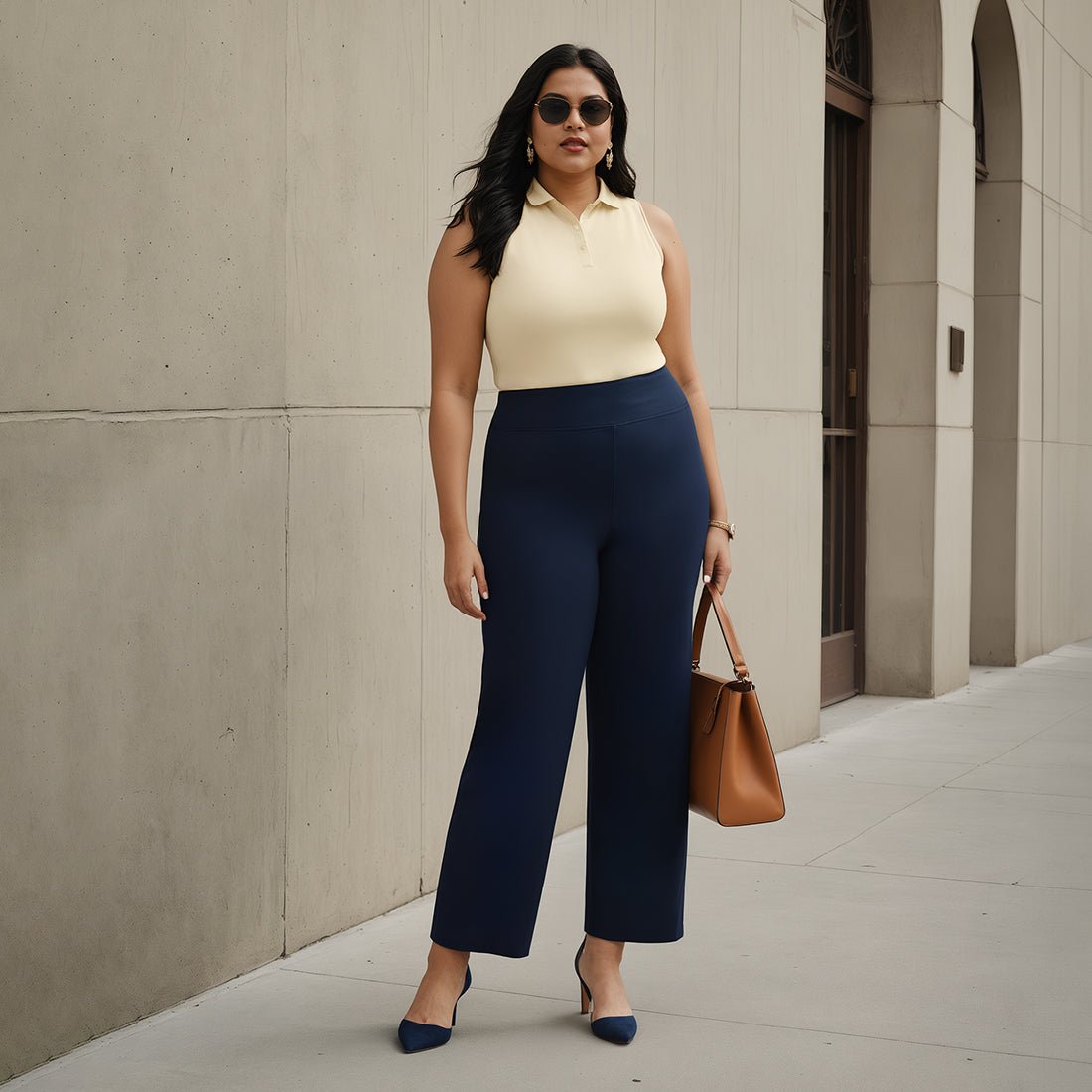 Ultimate Sculpt Wide-Legged Pants - BlissClub