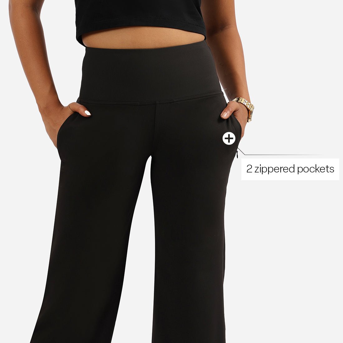 Ultimate Sculpt Wide-Legged Pants - BlissClub