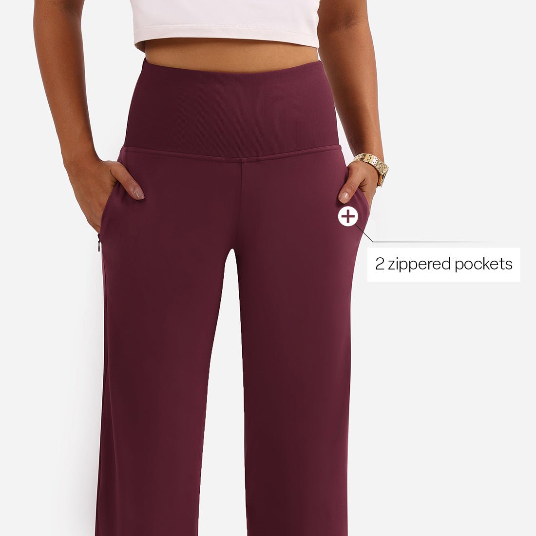 Ultimate Sculpt Wide-Legged Pants - BlissClub