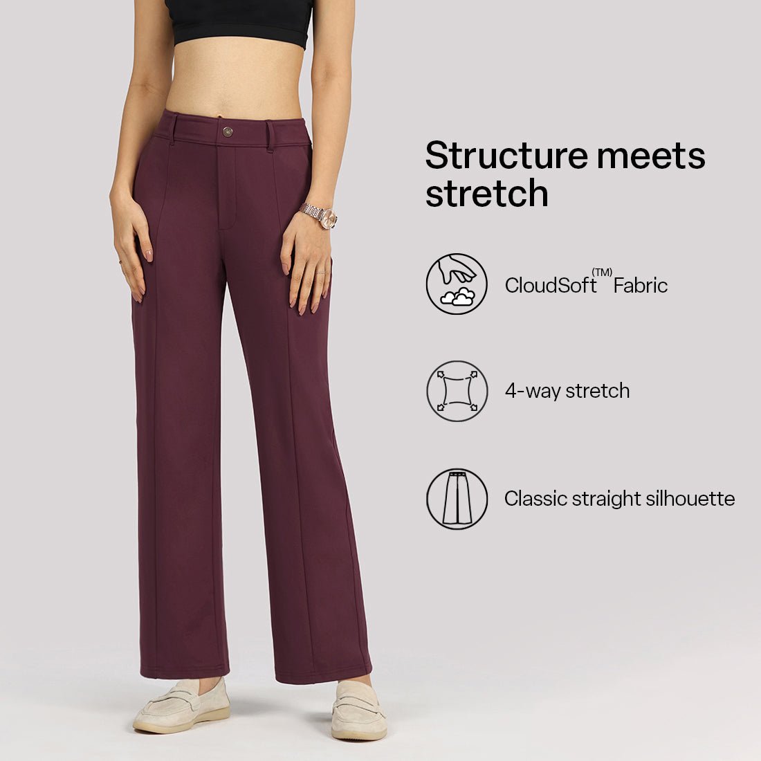 Ultimate Straight Trousers - BlissClub