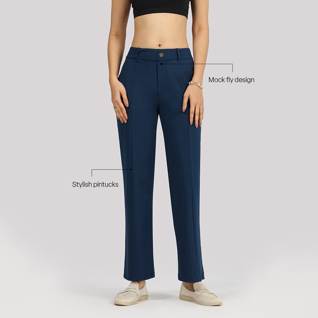 Ultimate Straight Trousers - BlissClub