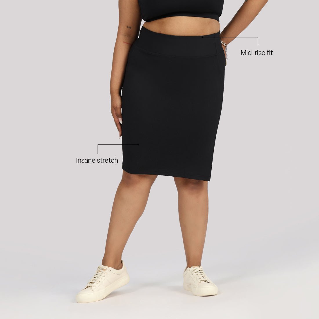 Ultimate Stretch Pencil Skirt - BlissClub