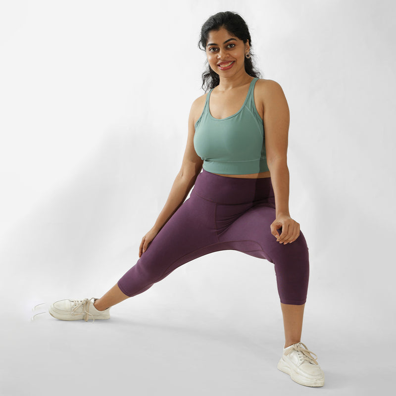 Groove-In Cotton Capris