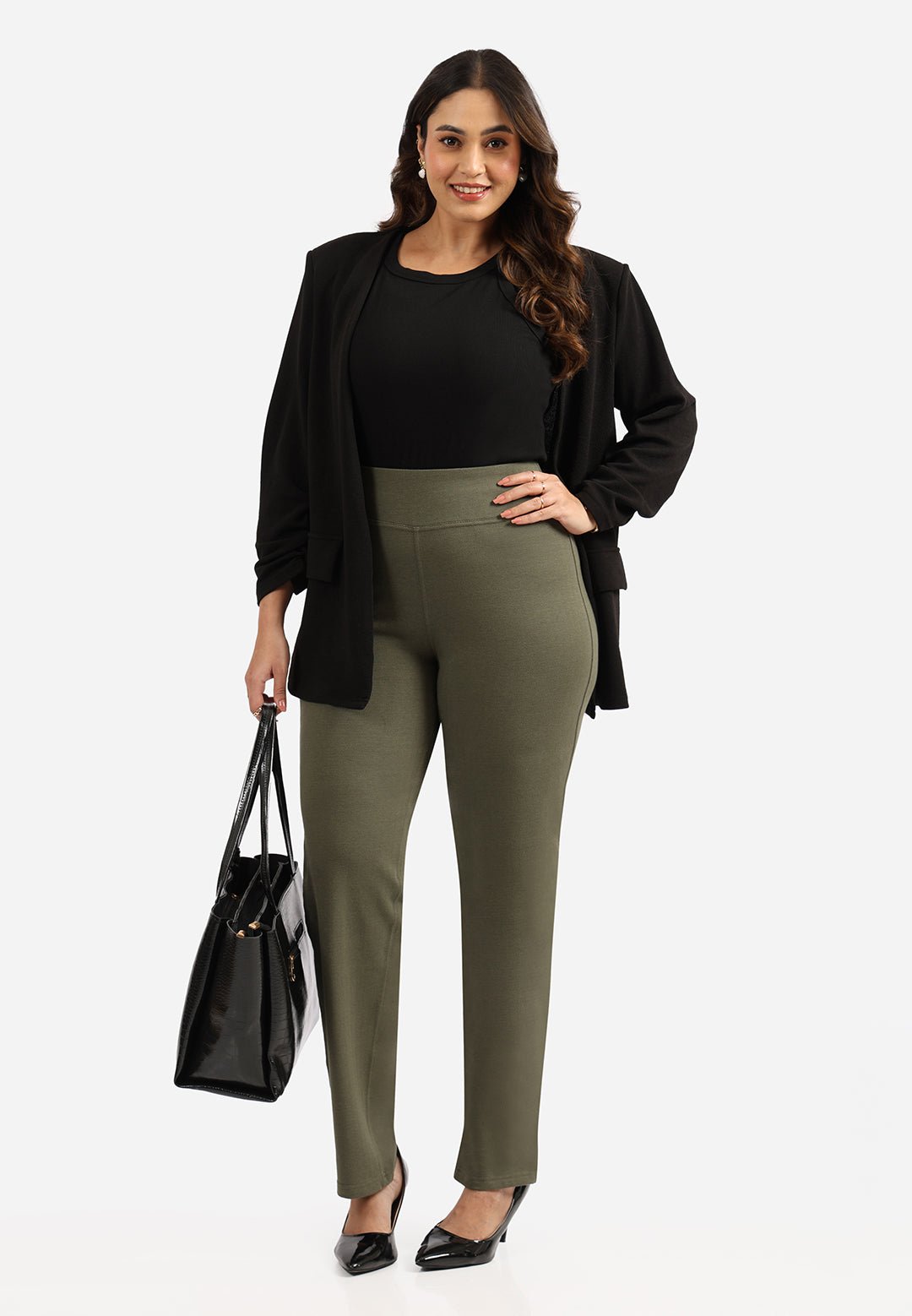 Werk-It Straight Pants - BlissClub