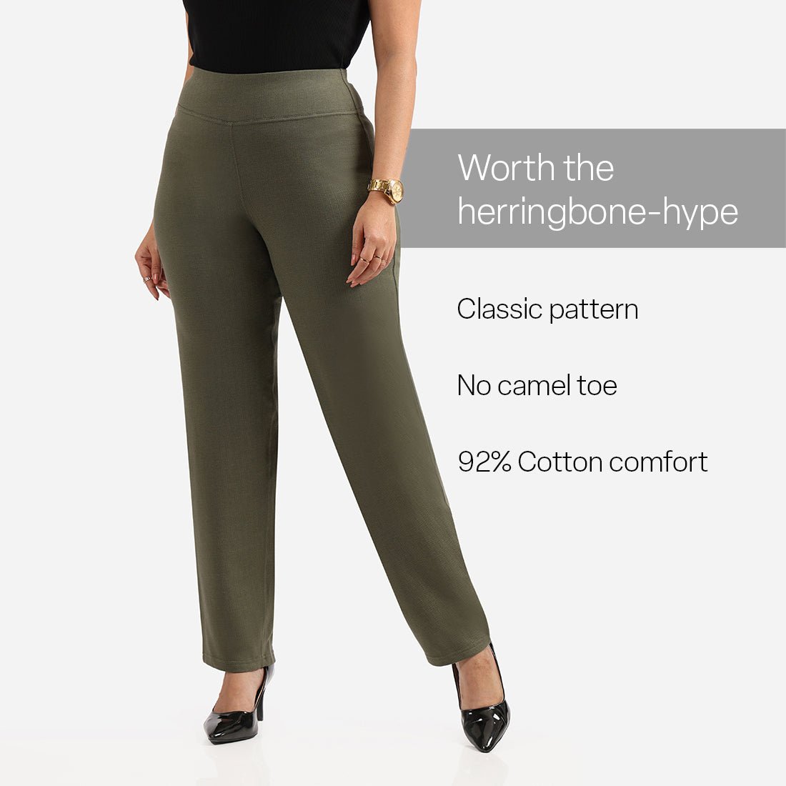Werk-It Straight Pants - BlissClub