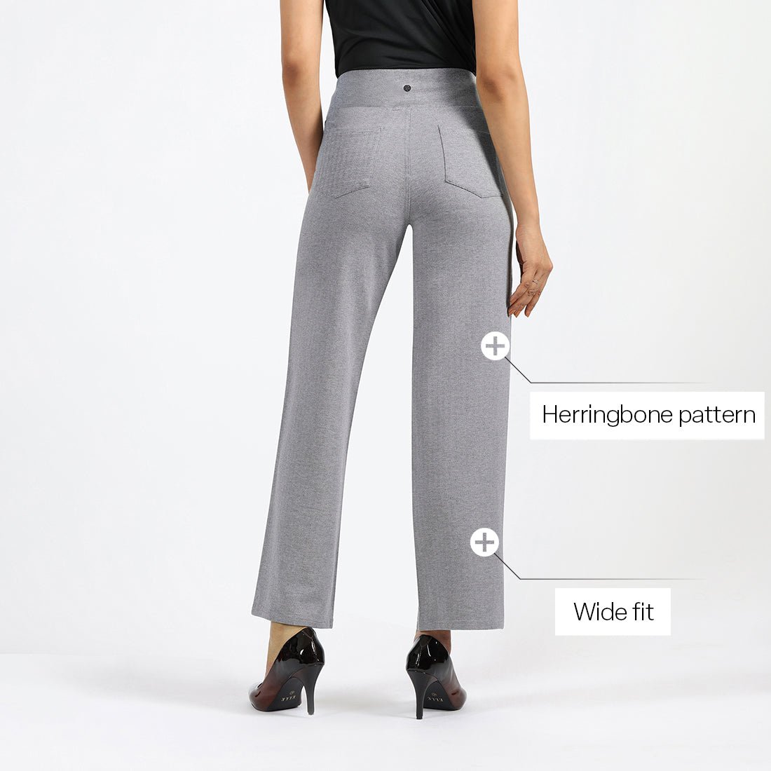 Werk-It Wide Leg Pants - BlissClub