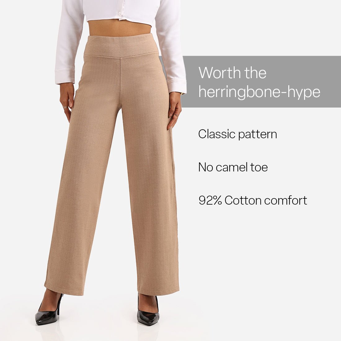 Werk-It Wide Leg Pants - BlissClub