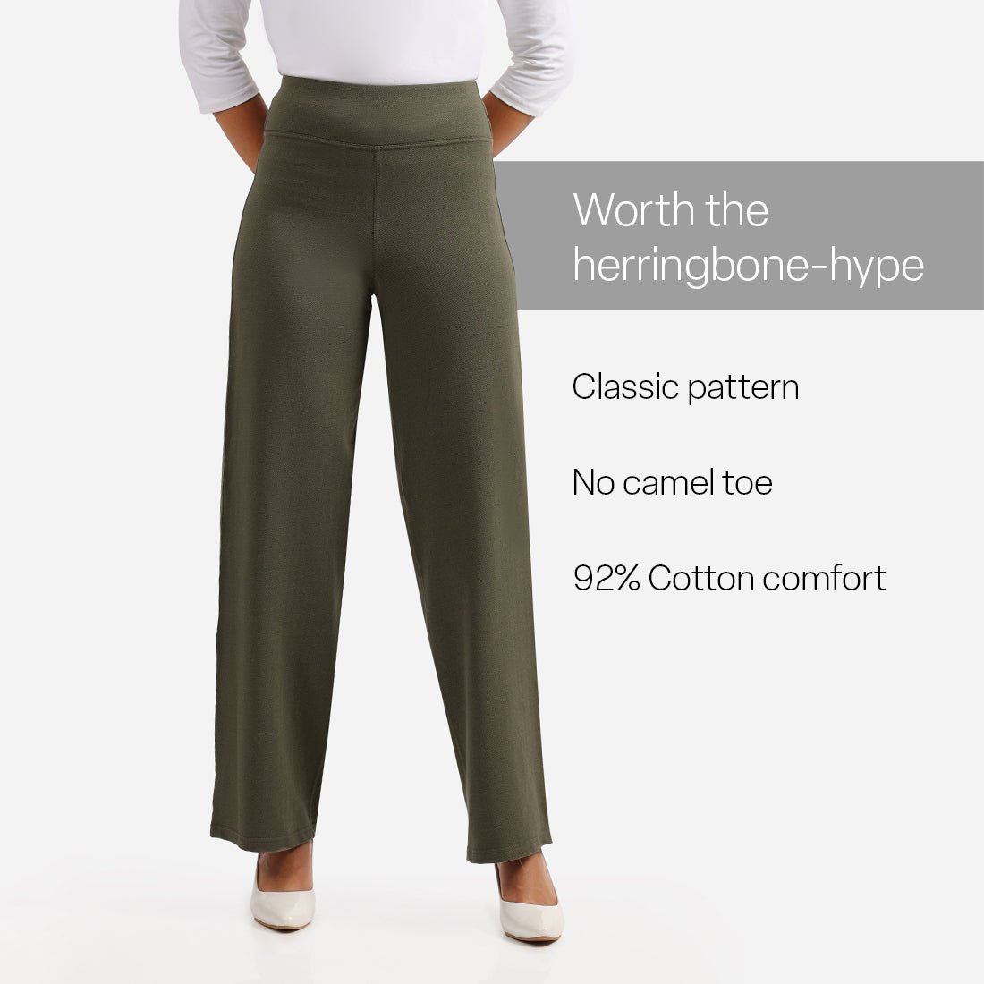 Werk-It Wide Leg Pants - BlissClub