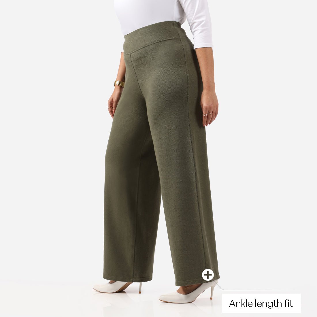 Werk-It Wide Leg Pants - BlissClub