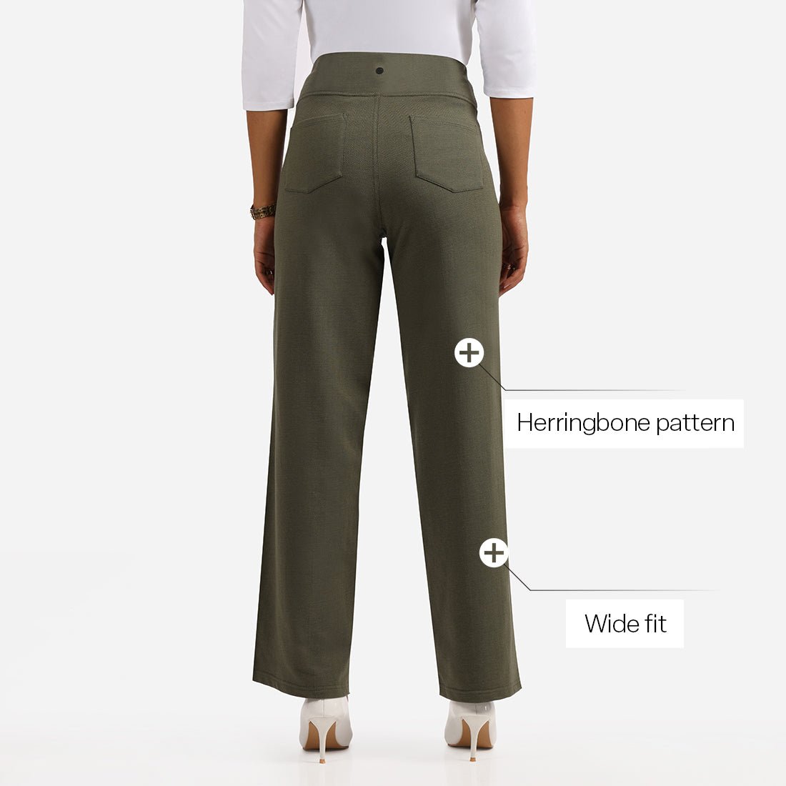 Werk-It Wide Leg Pants - BlissClub