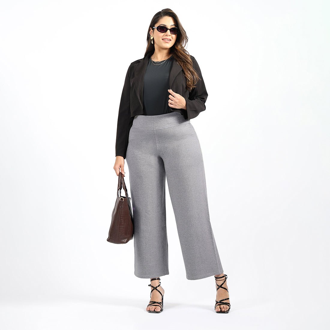 Werk-It Wide Leg Pants - BlissClub