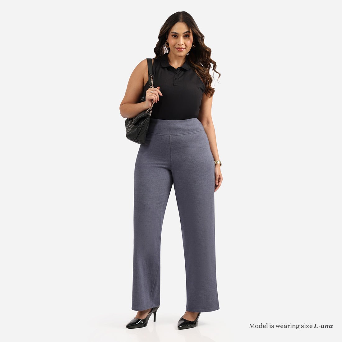 Werk-It Wide Leg Pants - BlissClub