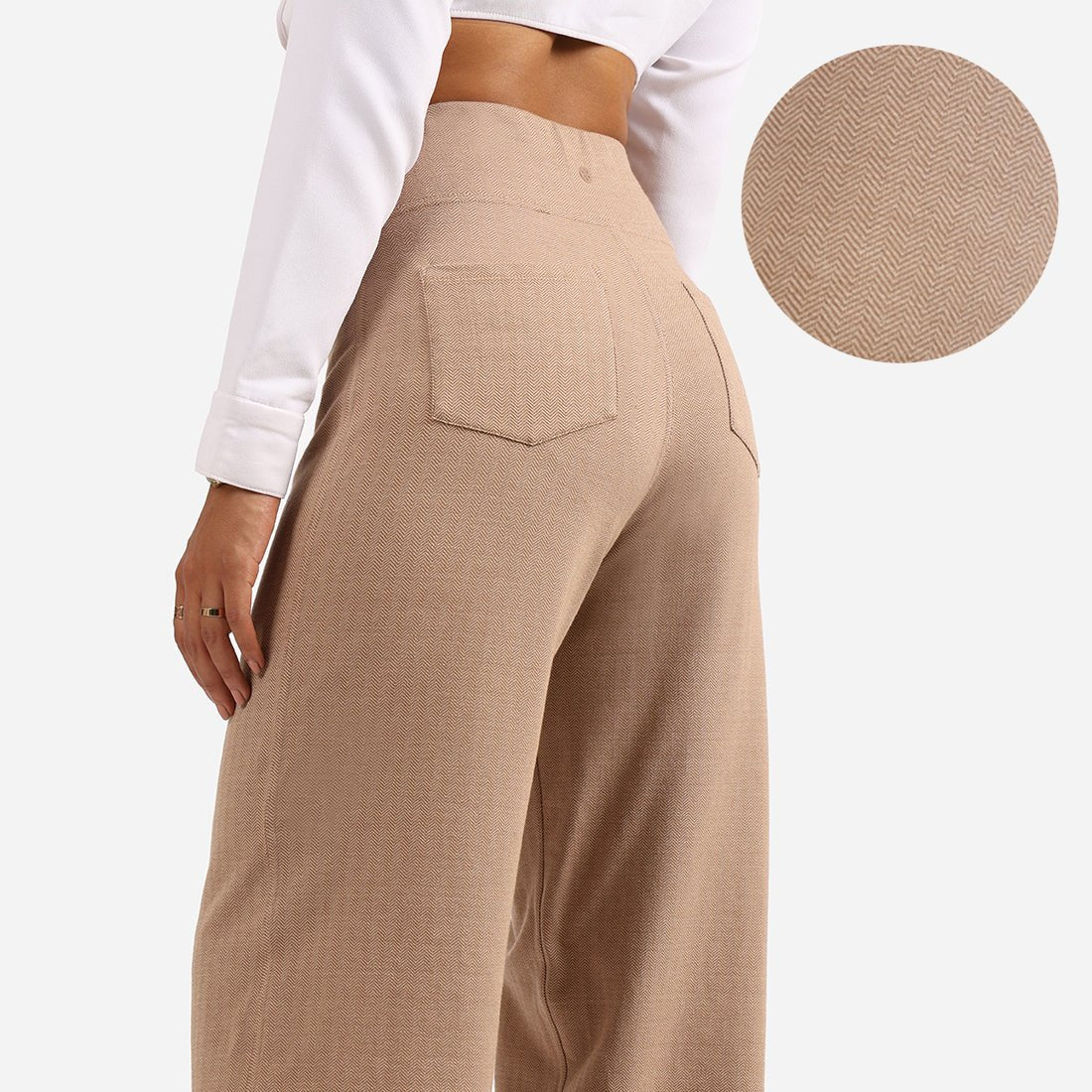Werk-It Wide Leg Pants - BlissClub