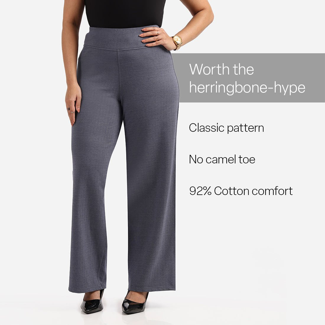 Werk-It Wide Leg Pants - BlissClub