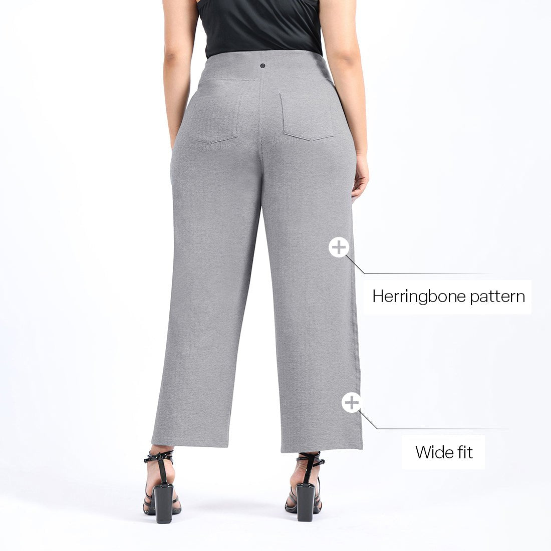 Werk-It Wide Leg Pants - BlissClub