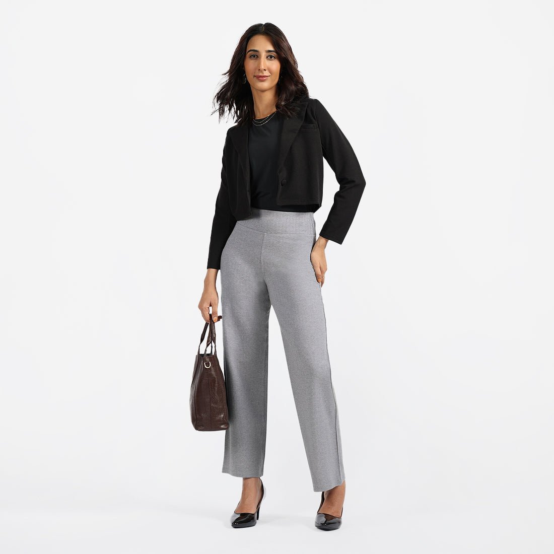 Werk-It Wide Leg Pants - BlissClub