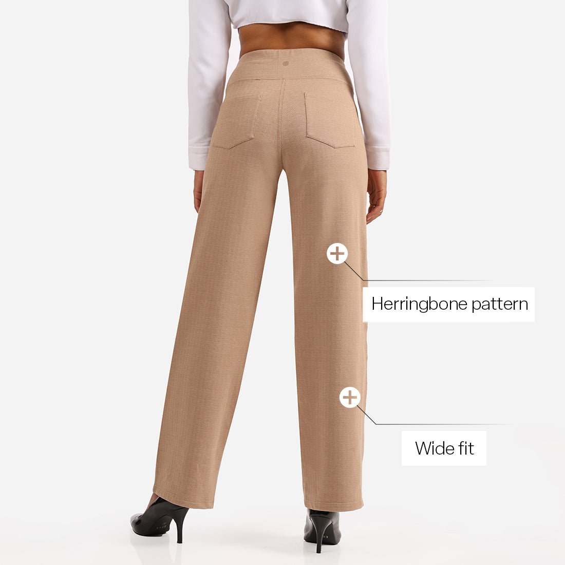 Werk-It Wide Leg Pants - BlissClub