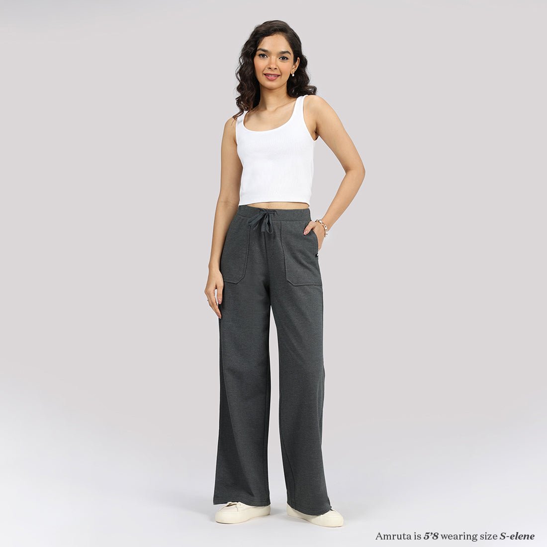 Work-To-Wine Twill Drawstring Pants - BlissClub