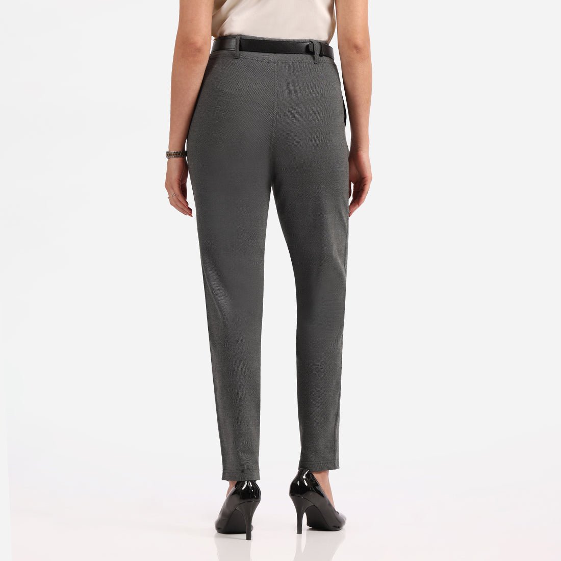 Work-To-Wine Twill Straight Pants - BlissClub